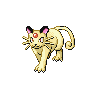 #053 Persian sprite Esmeralda Shiny