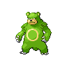 #217 Ursaring sprite Esmeralda Shiny