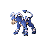 #229 Houndoom sprite Esmeralda Shiny