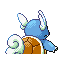 #008 Wartortle sprite Posterior