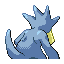 #055 Golduck sprite Posterior