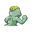 #066 Machop sprite Posterior