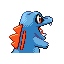 #158 Totodile sprite Posterior