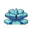 #204 Pineco sprite Posterior