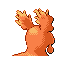 #218 Slugma sprite Posterior
