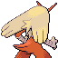 #257 Blaziken sprite Posterior