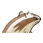 #264 Linoone sprite Posterior