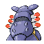 #348 Armaldo sprite Posterior