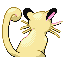 #053 Persian sprite Posterior Shiny