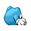 #061 Poliwhirl sprite Posterior Shiny