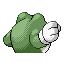 #062 Poliwrath sprite Posterior Shiny