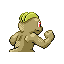 #066 Machop sprite Posterior Shiny