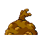 #075 Graveler sprite Posterior Shiny