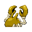 #098 Krabby sprite Posterior Shiny
