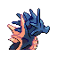 #117 Seadra sprite Posterior Shiny