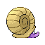 #138 Omanyte sprite Posterior Shiny