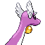 #148 Dragonair sprite Posterior Shiny