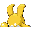 #184 Azumarill sprite Posterior Shiny