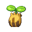 #191 Sunkern sprite Posterior Shiny