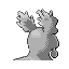 #218 Slugma sprite Posterior Shiny