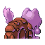#219 Magcargo sprite Posterior Shiny