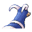 #229 Houndoom sprite Posterior Shiny