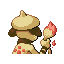 #235 Smeargle sprite Posterior Shiny