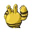 #239 Elekid sprite Posterior Shiny