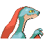 #253 Grovyle sprite Posterior Shiny