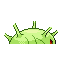 #268 Cascoon sprite Posterior Shiny