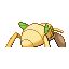 #290 Nincada sprite Posterior Shiny
