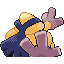 #297 Hariyama sprite Posterior Shiny