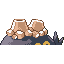 #323 Camerupt sprite Posterior Shiny