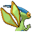 #330 Flygon sprite Posterior Shiny