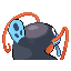 #340 Whiscash sprite Posterior Shiny