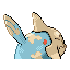 #369 Relicanth sprite Posterior Shiny