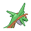 #373 Salamence sprite Posterior Shiny