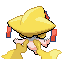 #385 Jirachi sprite Posterior Shiny