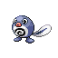 #060 Poliwag sprite Rojo Fuego / Verde Hoja