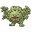 #075 Graveler sprite Rojo Fuego / Verde Hoja