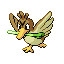 #083 Farfetch'd sprite Rojo Fuego / Verde Hoja