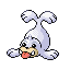 #086 Seel sprite Rojo Fuego / Verde Hoja