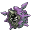 #091 Cloyster sprite Rojo Fuego / Verde Hoja