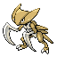 #141 Kabutops sprite Rojo Fuego / Verde Hoja