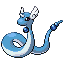 #148 Dragonair sprite Rojo Fuego / Verde Hoja