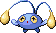 #170 Chinchou sprite Rojo Fuego / Verde Hoja