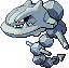 #208 Steelix sprite Rojo Fuego / Verde Hoja