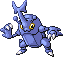 #214 Heracross sprite Rojo Fuego / Verde Hoja