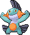 #259 Marshtomp sprite Rojo Fuego / Verde Hoja