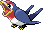 #276 Taillow sprite Rojo Fuego / Verde Hoja